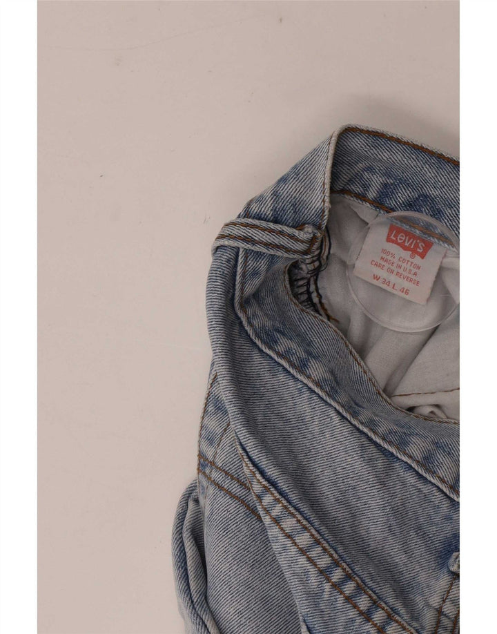 Jeans affusolati da uomo Levi's W34 L28 cotone blu