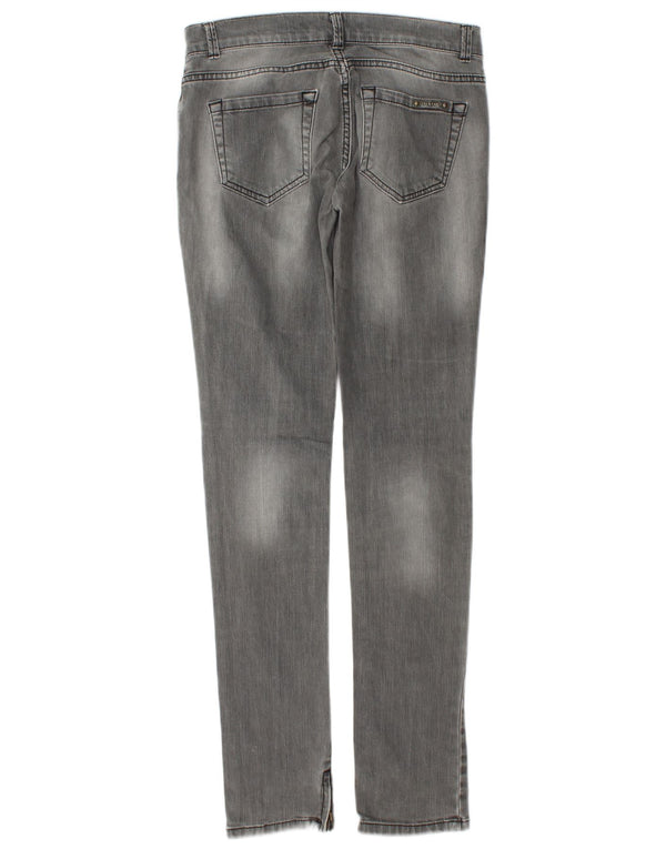 Zara Vaqueros Pitillo Mujer EU 36 XS W26 L32 Gris