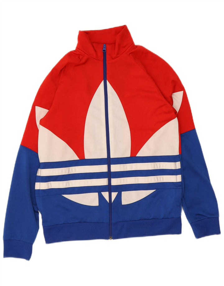 Giacca da tuta da ragazzo Adidas 13-14 anni multicolore Colourblock