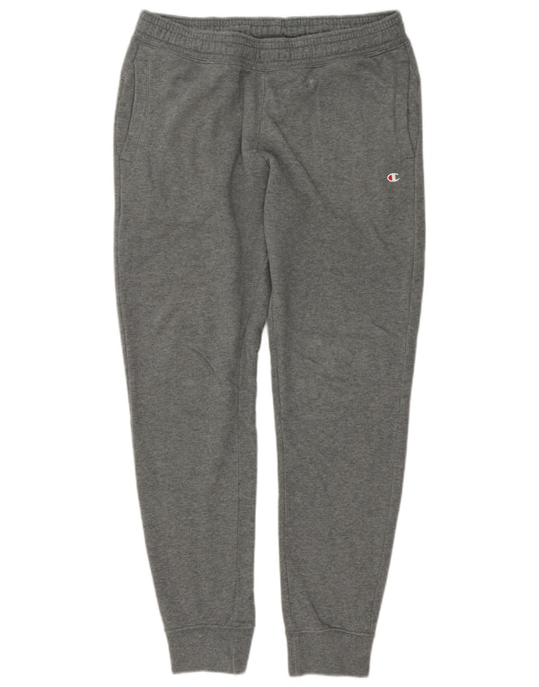 Pantaloni da tuta da uomo Champion Joggers in cotone grigio medio