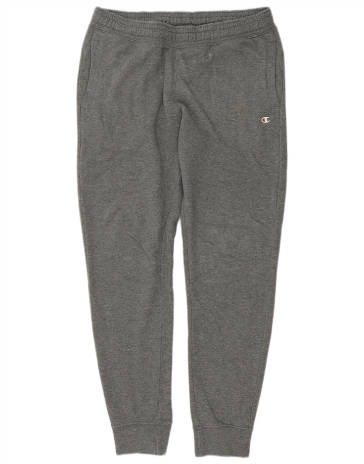 Champion Pantalones De Chándal Joggers De Algodón Gris Medio