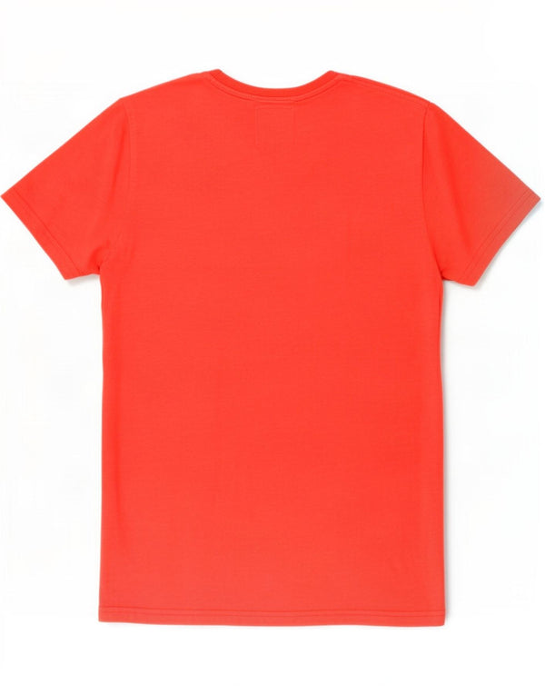 T-shirt grafica da uomo Superdry Top piccola in cotone rosso