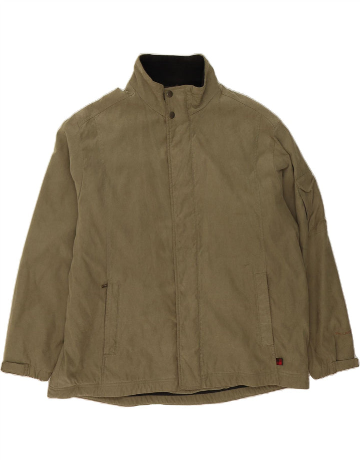 WOOLRICH Mens Windbreaker Jacket UK 44 2XL Khaki Nylon Vintage Woolrich and Second-Hand Woolrich from Messina Hembry 