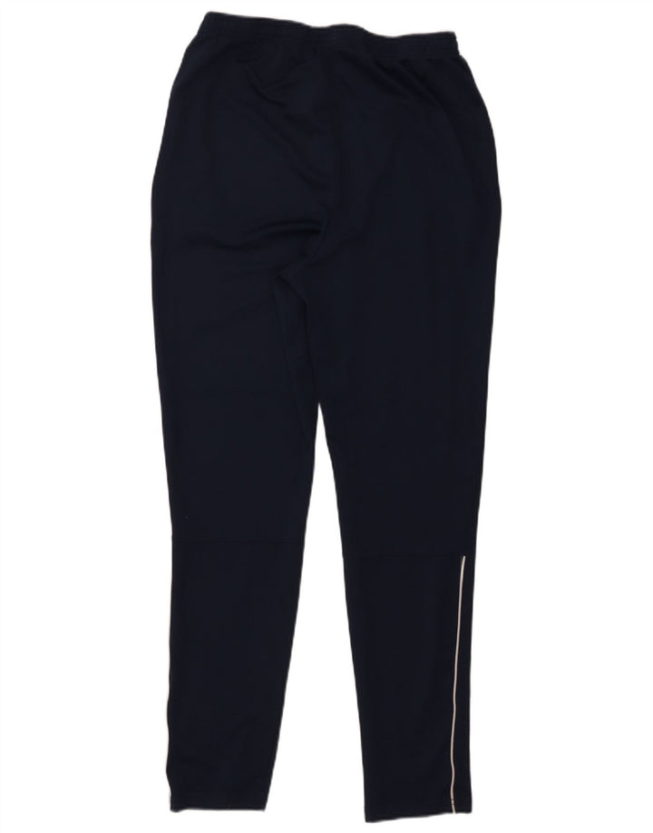 Nike Mens Dri Fit Tracksuit Trousers Medium  Navy Blue Polyester