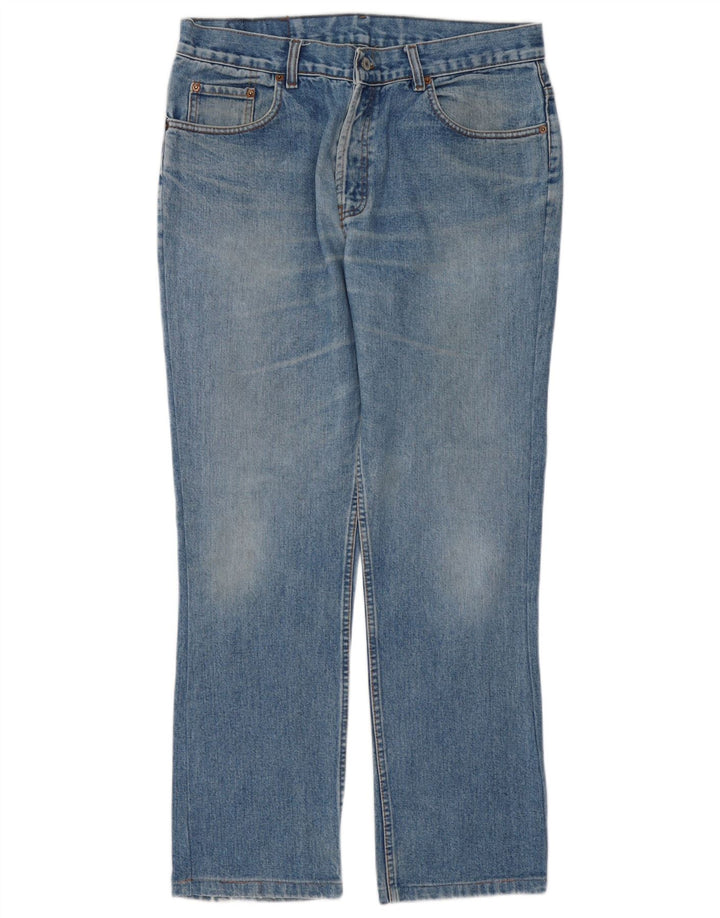 Levi's Mens 501 Straight Jeans W36 L32 Blue Cotton