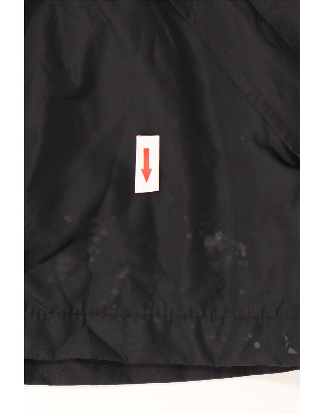 Columbia Womens Graphic Rain Jacket UK 18 XL Black Colourblock