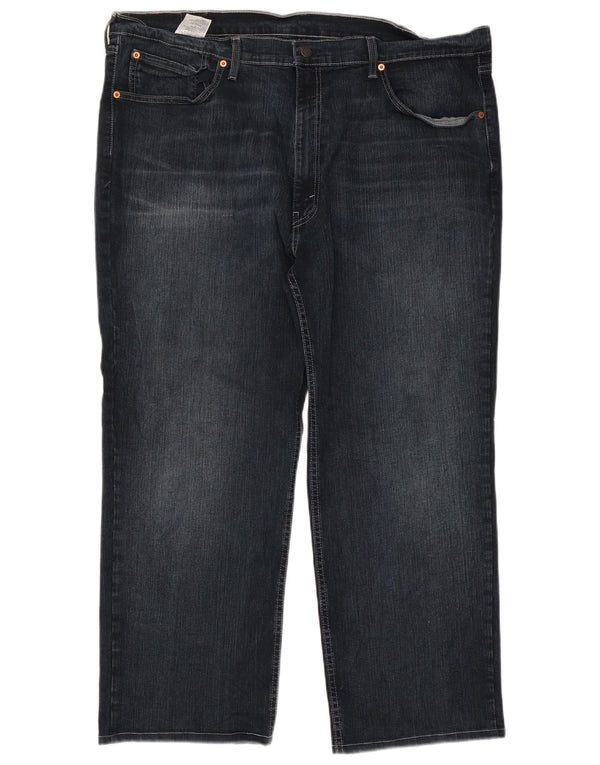 Levi's Uomo 559 Jeans dritti dalla vestibilità rilassata W44 L28 Cotone blu navy