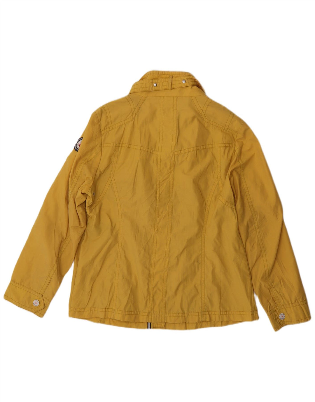 FUCHS & SCHMITT Womens Utility Jacket UK 16 Large  Yellow Cotton