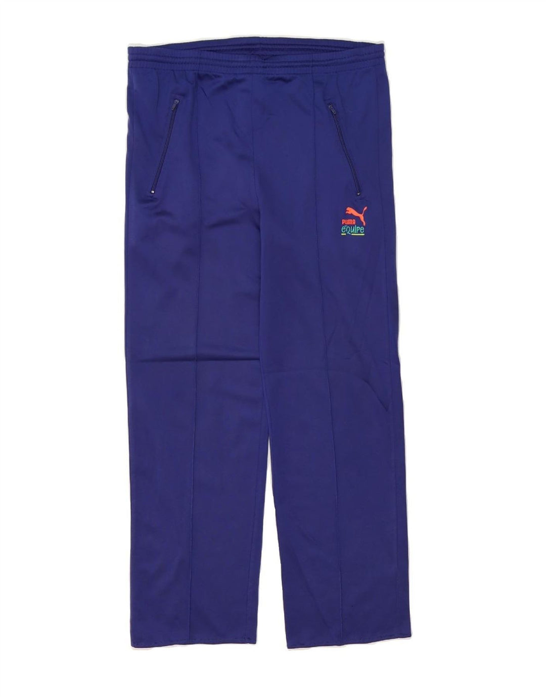 PUMA Mens Tracksuit Trousers Medium  Blue Polyester Vintage Puma and Second-Hand Puma from Messina Hembry 