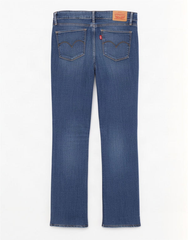 Levi's Damen 715 Bootcut Jeans W29 L32 Blaue Baumwolle