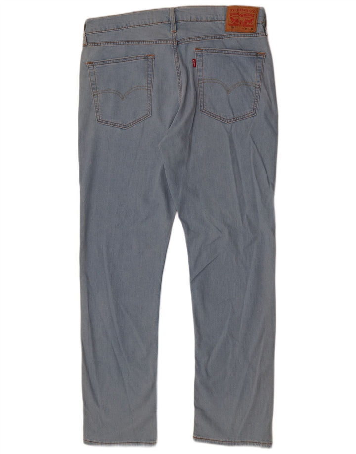 Levi's Herre 514 lige jeans W36 L32 blå bomuld