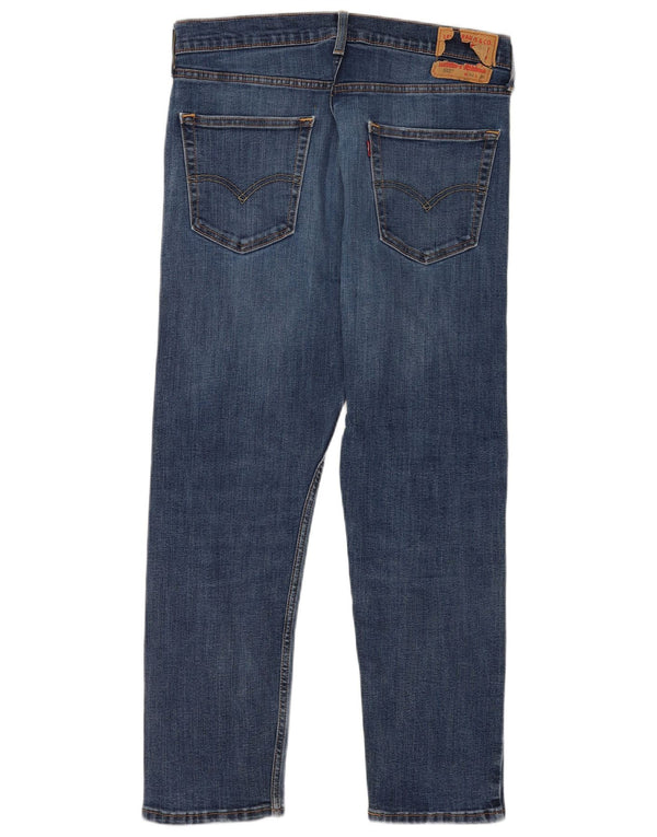 Levi's Mens 502 Tapered Farmer W34 L30 kék pamut