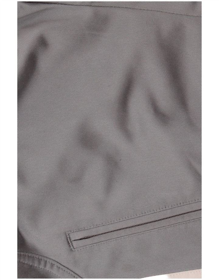 ADIDAS Herren-Trainingshose, großes graues Polyester