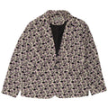 MARKS & SPENCER Womens 1 Button Blazer Jacket UK 18 XL  Grey Geometric