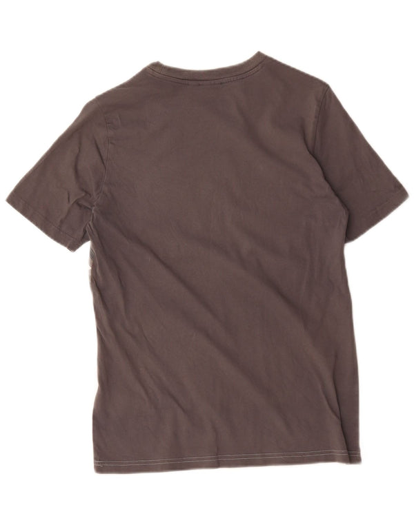 Adidas Boys T-Shirt Top 13-14 år Grå Colourblock Bomuld