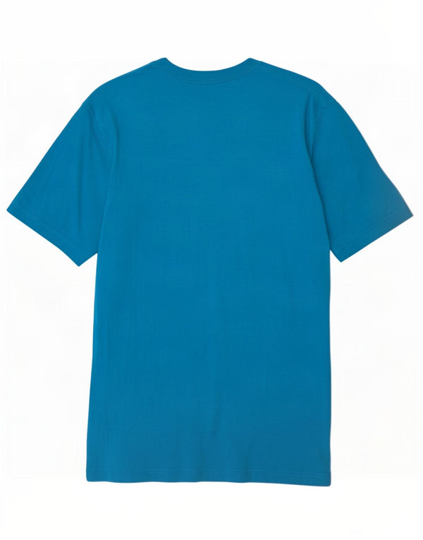 Męski T-shirt Nike o regularnym kroju z grafiką, mały, niebieski, bawełniany