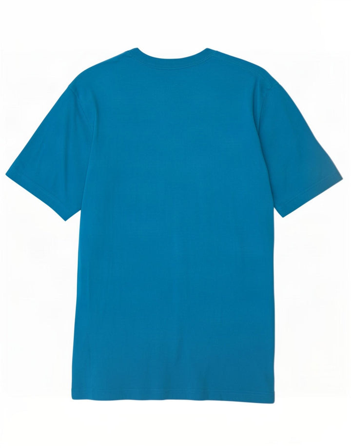 Nike T-shirt graphique coupe classique pour homme, petit, bleu, coton
