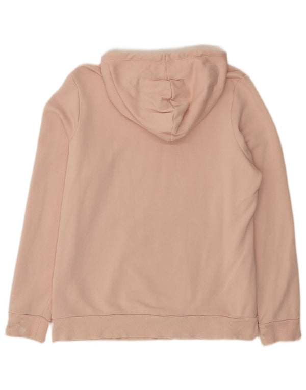 Felpa con cappuccio grafica da donna Puma UK 18 XL cotone rosa