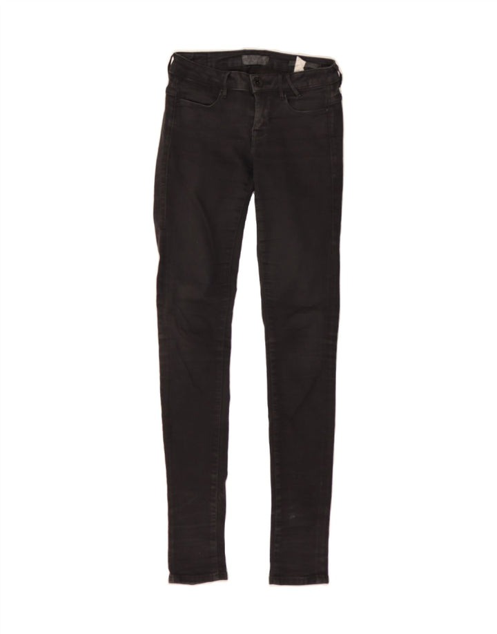 GUESS Womens Skinny Jeans Small Black Cotton Vintage Guess and Second-Hand Guess from Messina Hembry 
