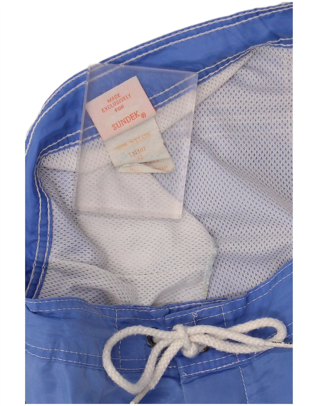 SUNDEK Short de Bain Homme Nylon Bleu Moyen