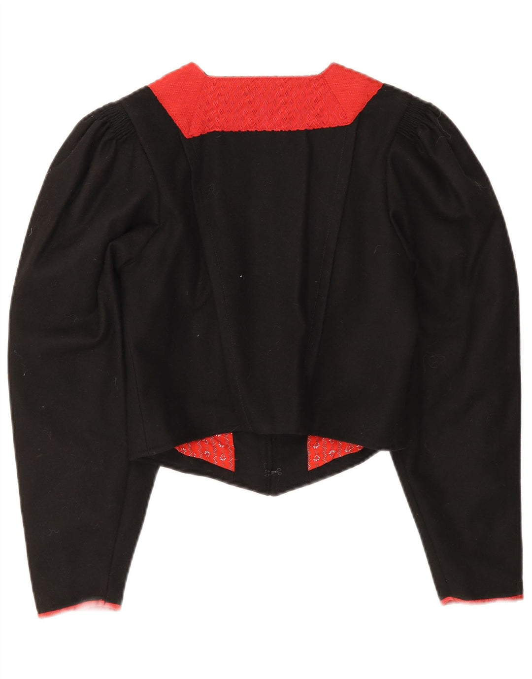 Giacca vintage da donna Trachten Bolero EU 38 Medium Black Colourblock