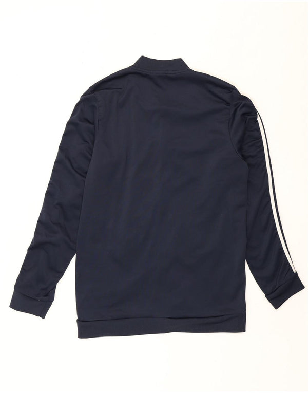 Adidas Veste de survêtement pour homme Taille L Bleu marine Polyester