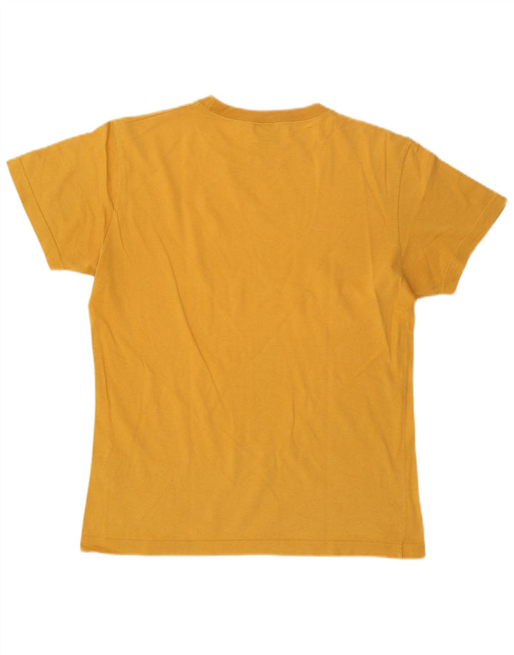 Meltin' Pot T-Shirt Graphique Homme Jaune Moyen Coton