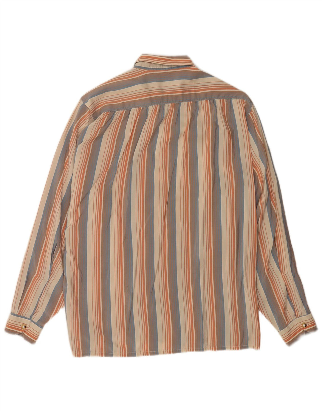 Angelo Santagostino Womens Shirt UK 10 Small Multicoloured Striped