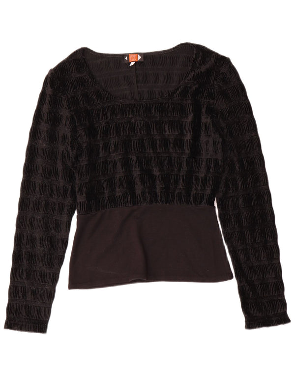 Bluzka damska Vintage Top UK 10 Small Black