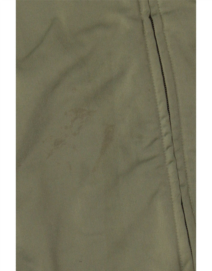 Adidas Mens Tracksuit Top Jacket Medium Khaki Polyester