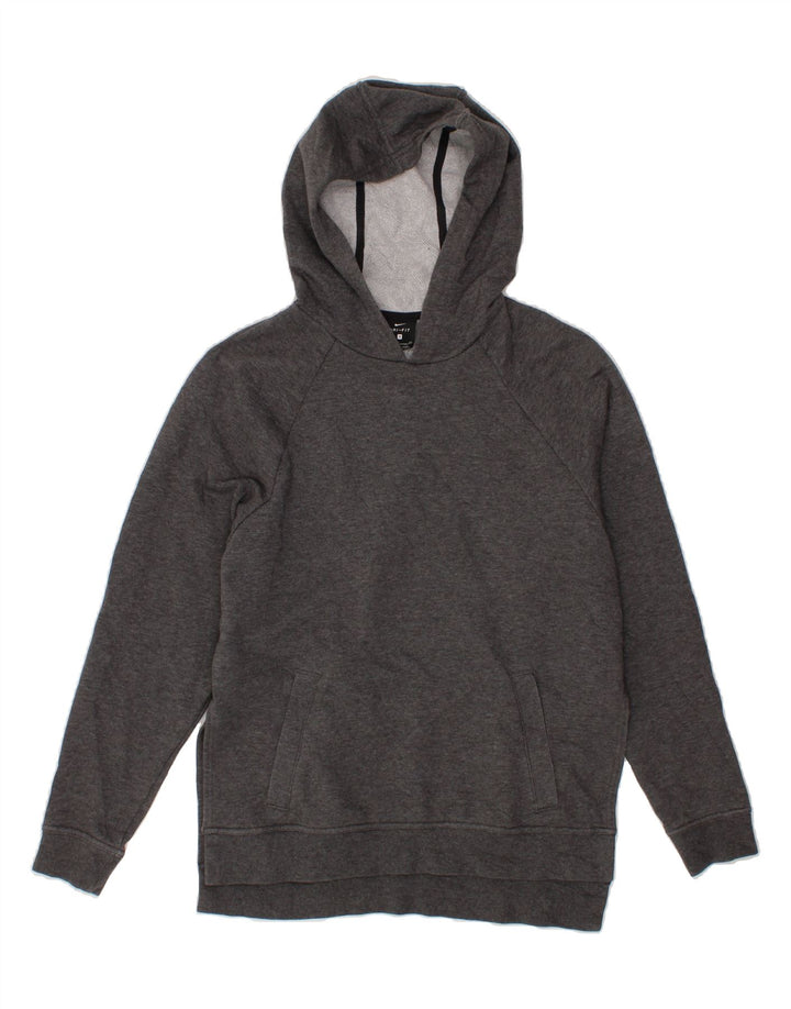 NIKE Mens Dri Fit Hoodie Jumper Small Grey Polyester Vintage Nike and Second-Hand Nike from Messina Hembry 