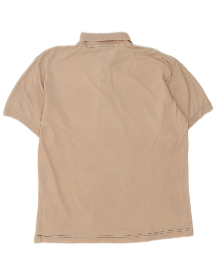 North Sails Mens Polo Shirt Medium Beige Cotton