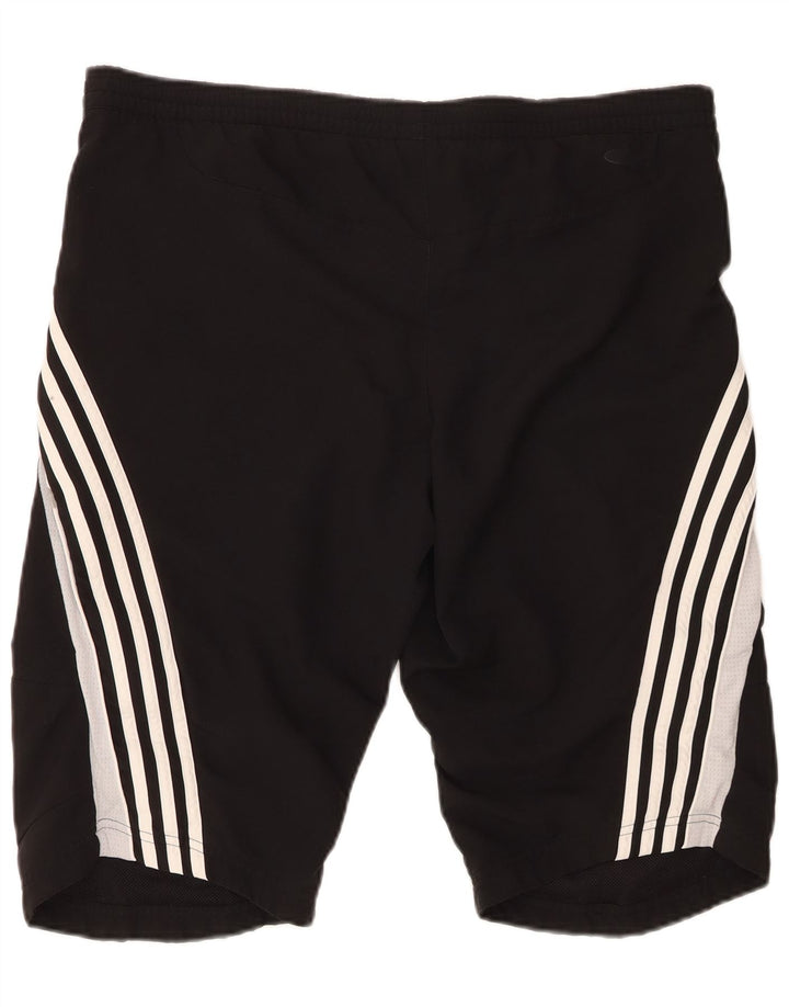 ADIDAS Mens Clima 365 Sport Shorts Large Black Colourblock Polyester
