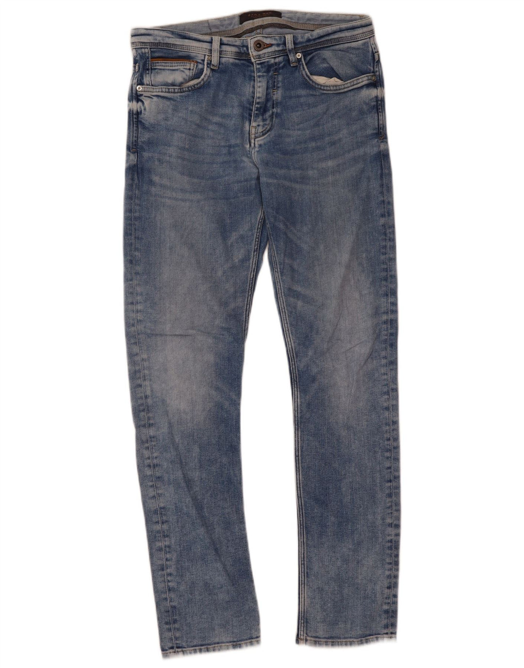 Zara Herren Slim Jeans EU 40 Mittel W31 L31 Blau