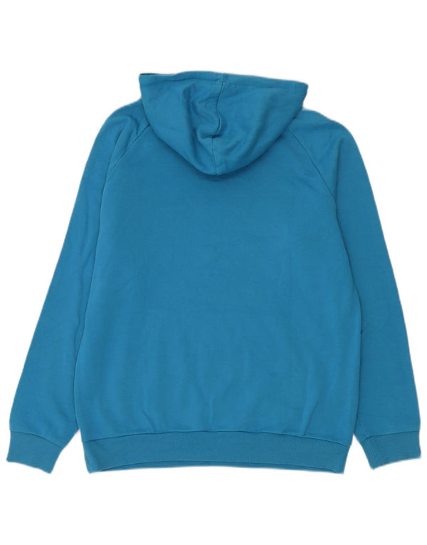 Chłopięca bluza z kapturem Adidas Graphic 15-16 lat niebieska