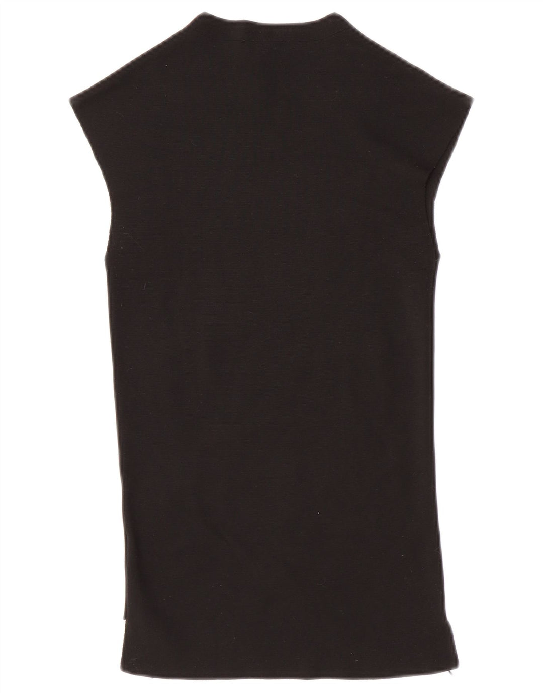 Zara Damen Weste Top UK 8 Small Schwarz