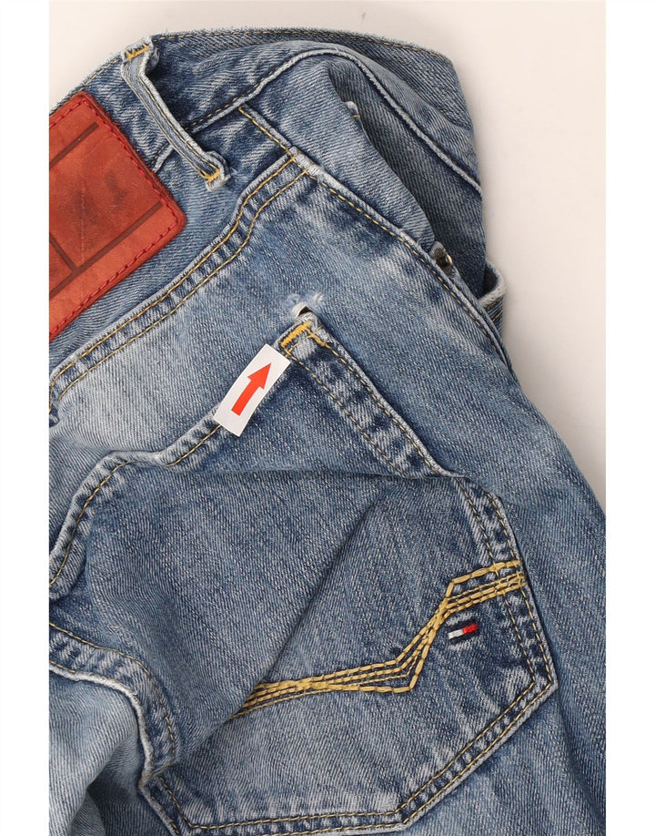 Tommy Hilfiger Mens Straight Jeans W33 L32 Blue