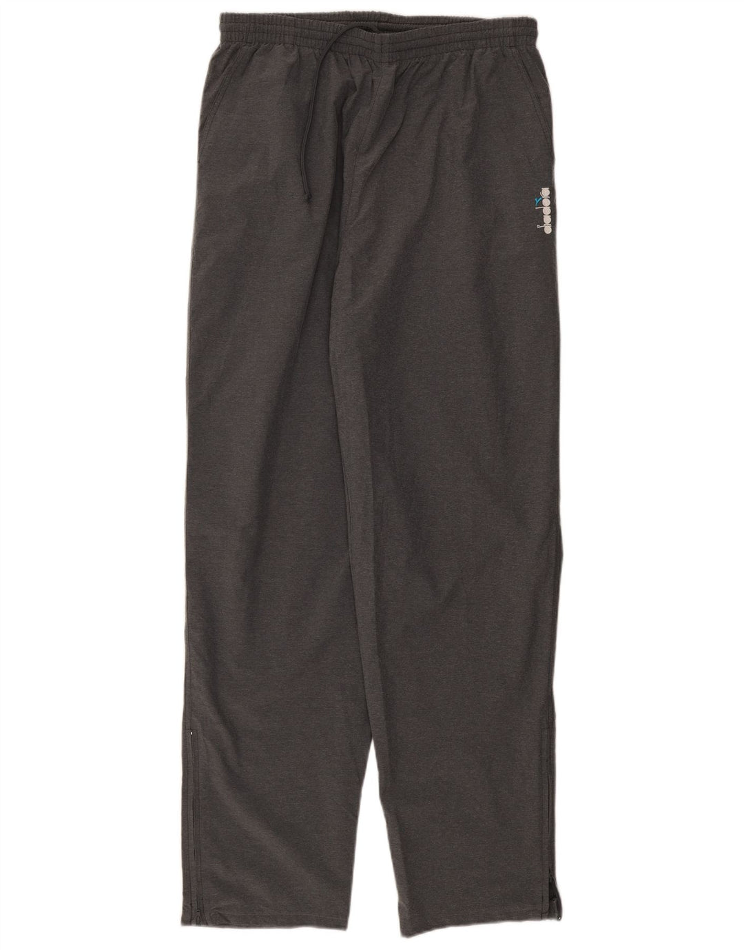 Diadora Herren-Trainingshose 2XL, graues Nylon