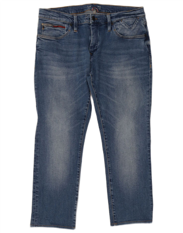 Tommy Hilfiger Jean Slim Scanton Homme W36 L32 Bleu