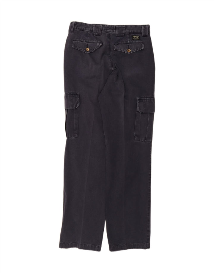 LEE Mens Straight Cargo Trousers W29 L32 Navy Blue Cotton Vintage Lee and Second-Hand Lee from Messina Hembry 