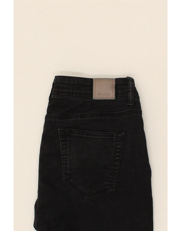 BENCH Womens Skinny Jeans W30 L28  Black Cotton Vintage Bench and Second-Hand Bench from Messina Hembry 