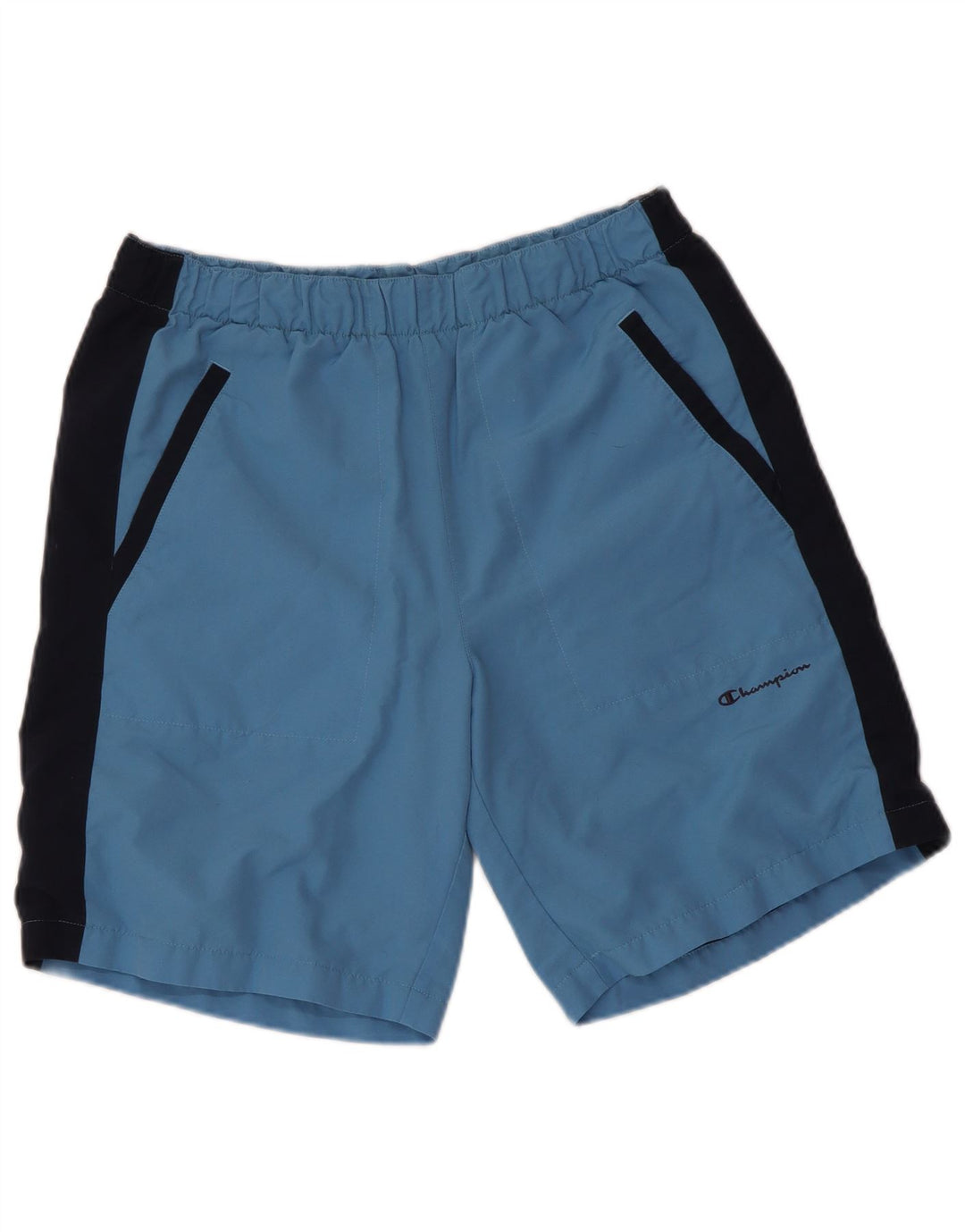 CHAMPION Badeshorts til mænd Medium Blue Colourblock Polyester