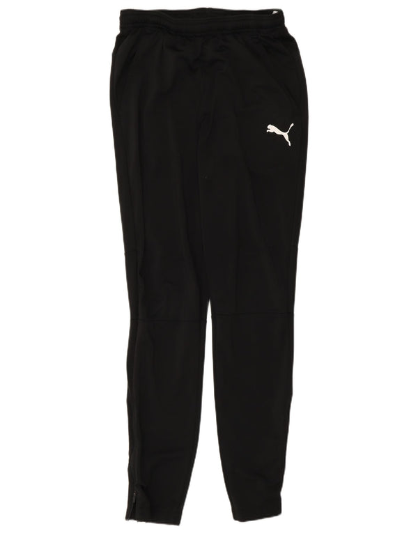 Puma Herre Regular Tracksuit Bukser Joggers Small Black Polyester