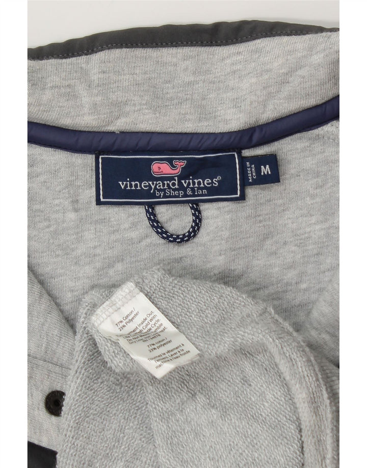 Męski sweter o luźnym kroju VINEYARD VINES, w kolorze średnioszarym