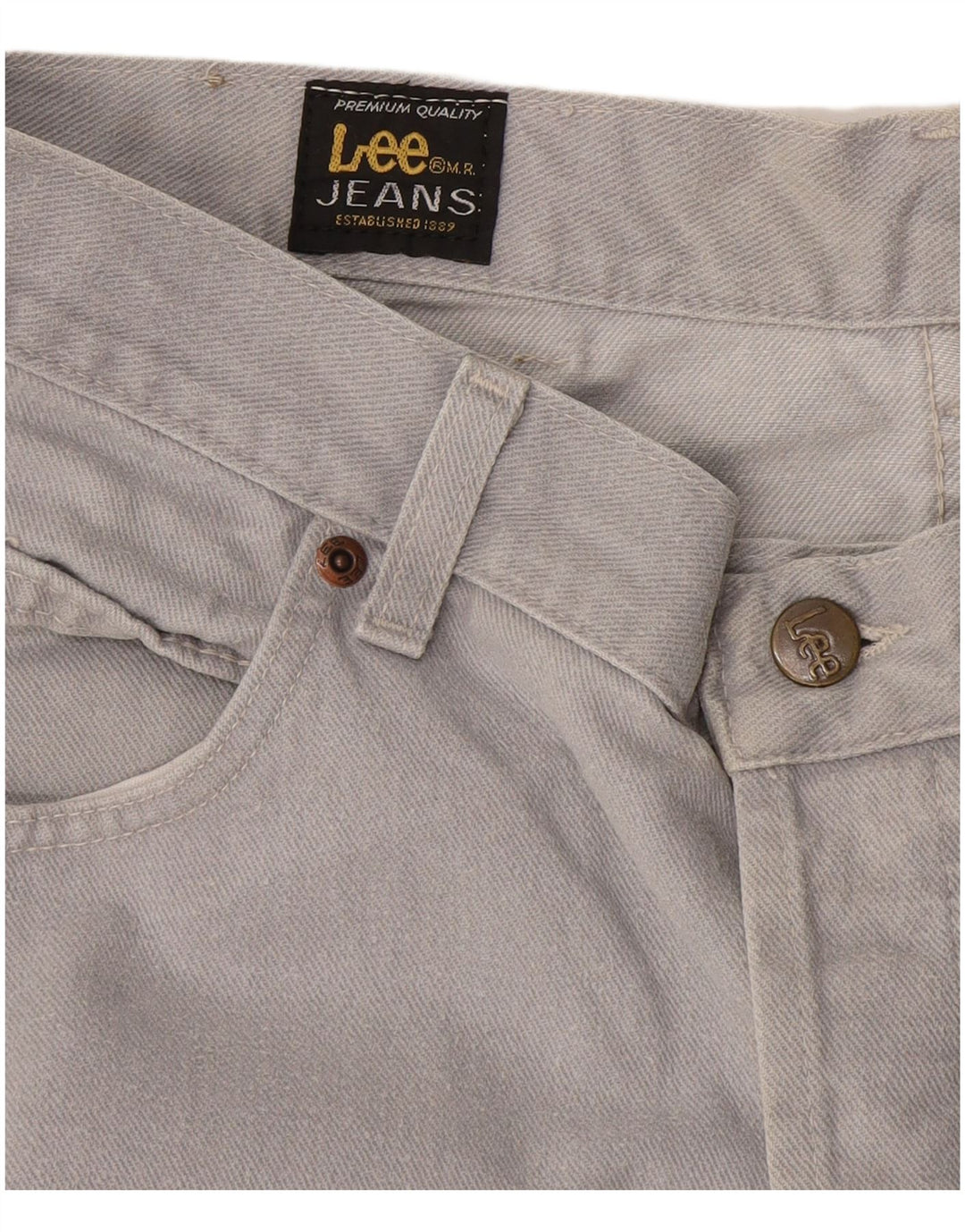 Lee Jean droit homme W32 L30 gris