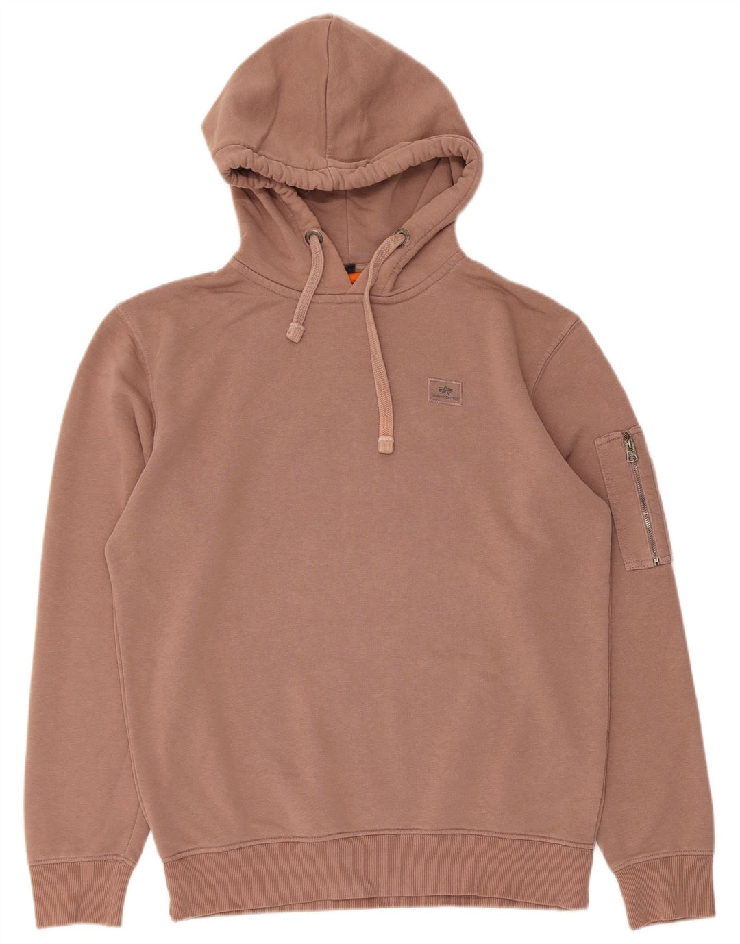 Alpha Industries Hættetrøje til mænd Medium Pink Bomuld