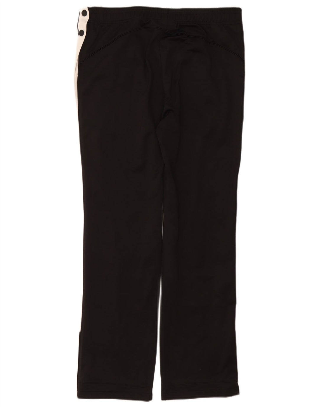 CHAMPION Womens Tracksuit Trousers UK 12 Medium Black Colourblock