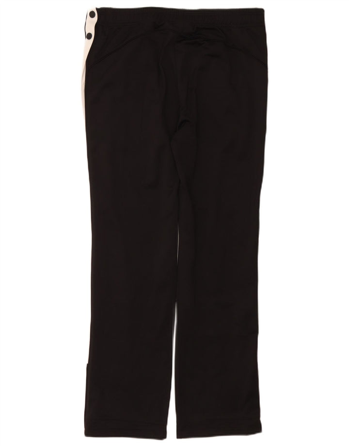 CHAMPION Womens Tracksuit Trousers UK 12 Medium Black Colourblock