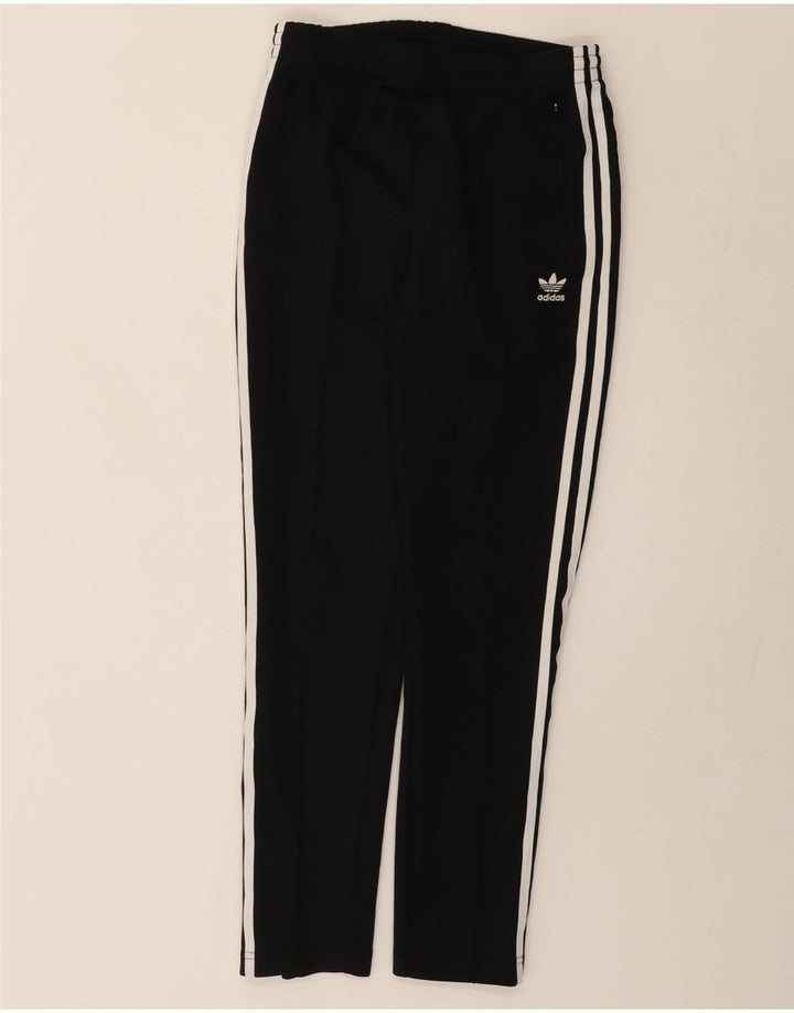 Adidas Womens Tracksuit Trousers UK 10 Small Black Polyester