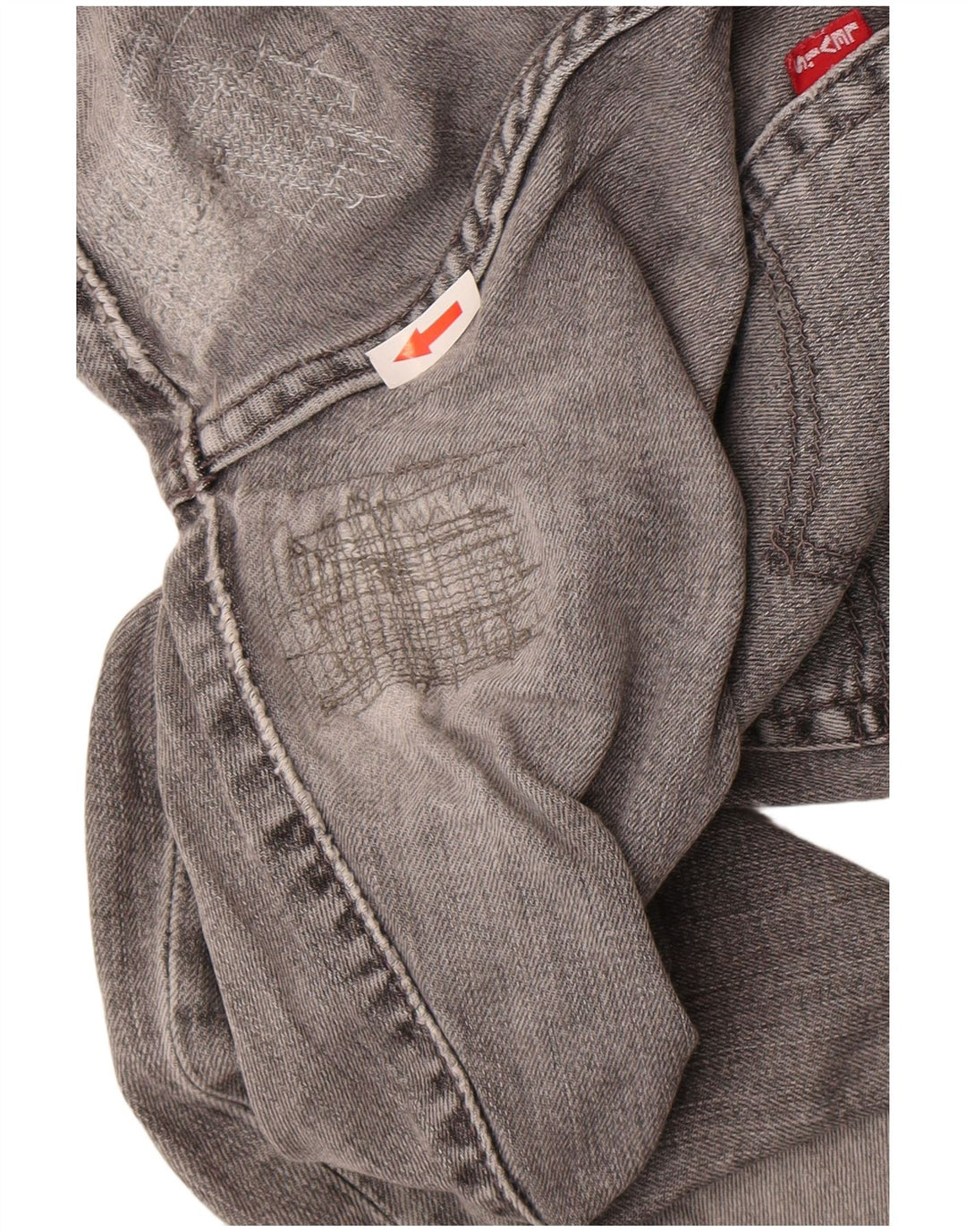 Levi's Herren Slim Jeans W32 L32 Graue Baumwolle